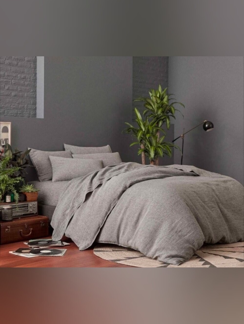 Brooklinen Linen Duvet Cover EUC